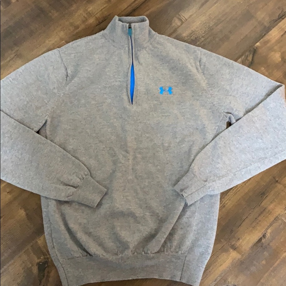 Boys’ XL Under Armour zip up sweater